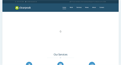 Desktop Screenshot of clearpeak.net